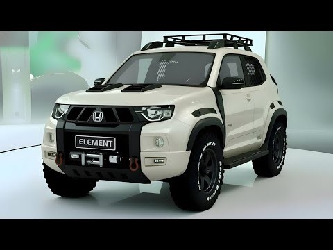 New Honda Element 2026 Concept: Compact, Clever & Electric-Ready!