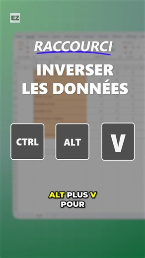 Une astuce Excel pour inverser les lignes et les colonnes d'un tableau, sans casser son organisation.
