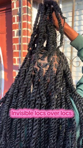 Invisible Locs Styles That Are Adorably Cute