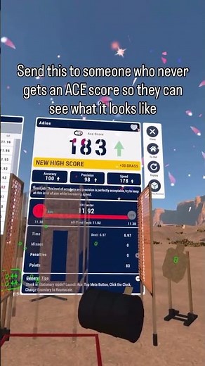 They deserve to know what an ACE Score looks like 😂