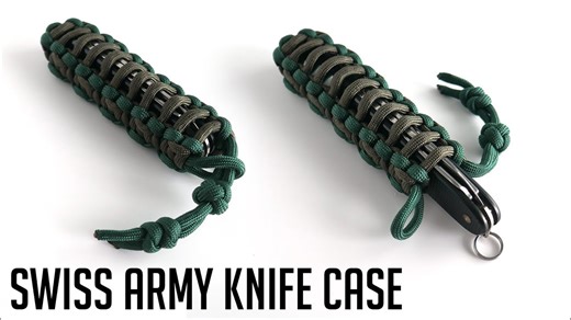 DIY paracord Swiss Army knife case | Step by step tutorial