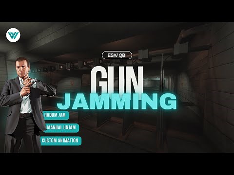 [ESX/QB] Gun Jamming Fivem Script by FWB Studio (fs_gunjamming)
