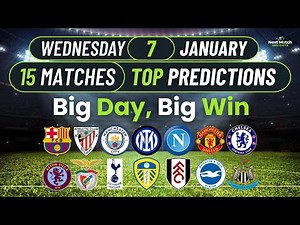 Today's Matches Predictions ⚽| Barcelona, City, Chelsea & Man Utd | Big Day, Big Win 💰🔥