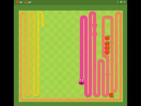 Playing Google Snake!