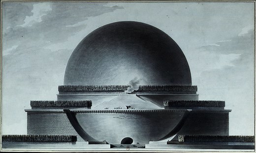The Futurist Architectural Designs Created by Étienne-Louis Boullée in the 18th Century