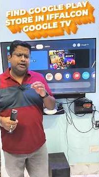 Google Play store कैसे खोजे iffalcon U65 TCL Google Tv में ? 🔥#shortsfeed #shortvideo #googletv