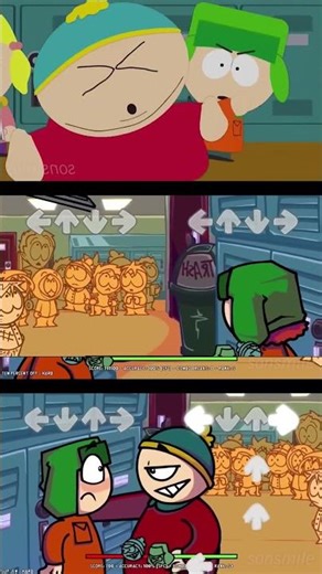 Epic FNF Showdown: Cartman vs Kyle in South Park Mod Madness! #fridaynightfunkingame #fnfmod #fnf...