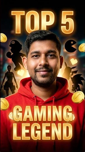 Top 5 Gaming Characters in History 🔥!