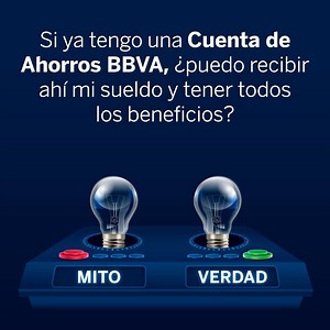 En esta edición de “Más sabes, más oportunidades tienes” derribamos mitos acerca de las comisiones de la Cuenta Sueldo BBVA. ¿Ya viste esta oportunidad? Ahora aprovéchala. 😉 | BBVA