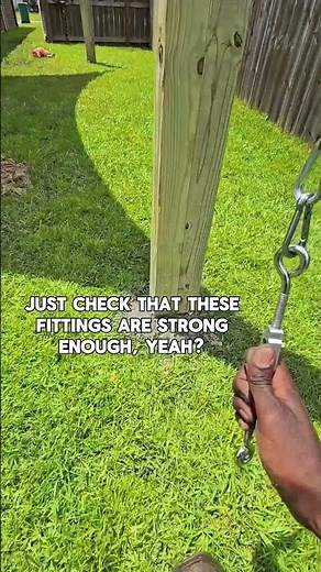 If you're installing a large shade sail... #backyard #outdoor #homedecor #gardendesign #patio