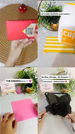 4 DIY Gift Ideas You Can Make at Home! 🎁✨ #themoonmadecrafts #diy #craft #gift