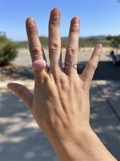 It’s been a while since I’ve been on TikTok. Summer creating is underway#silversmithing #westernlifestyle #silverjewelry #turquoisejewelry #westernjewelry #pinkconch #westernjewelrystyleideas