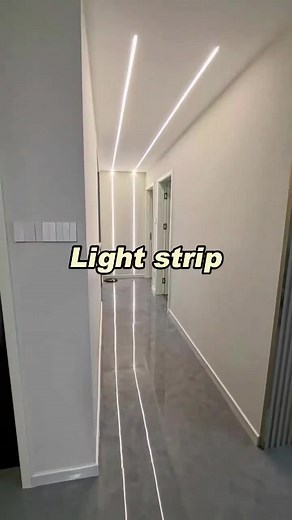 Light strip Installation of linear lights #lamp #light #led #lightingdecor #homedecor -in-china