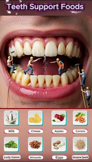 8 best foods that help keep teeth strong naturally 🦷🌿