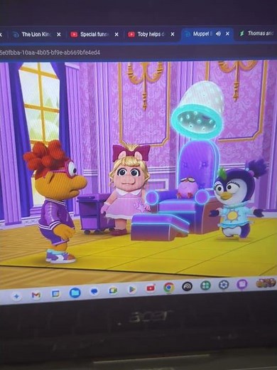 Skeeter in a Salon and Spa in Muppet Babies