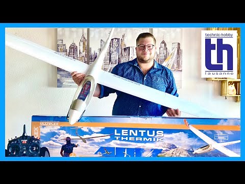Présentation "Lentus Multiplex RR" Planeur radio-commandé R.C Review Test MPX 1-00900