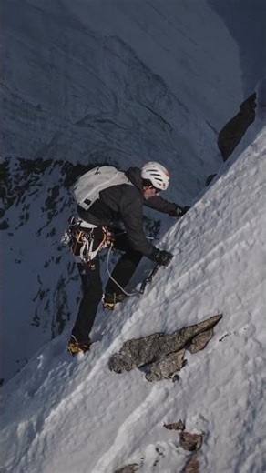 Final Push on Spinaspfeiler - Speed, Precision, Performance #alpinism