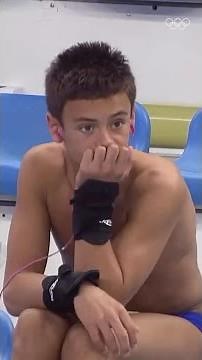 Tom Daley's Olympic dream 🤩 #Beijing2008