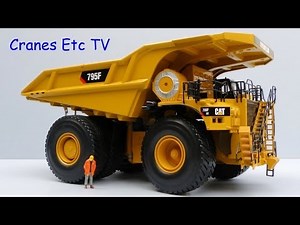Norscot Caterpillar 795F AC Mining Truck by Cranes Etc TV