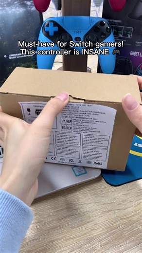 Phone, tablet, Switch-it works with ALL. The ultimate controller unlocked#controllerplayer #controller #gamers #switch #switchcontroller