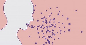 COVID patients breathe large amounts of virus early on