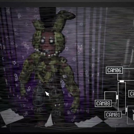 Springtrap in FNaF Sister Location (FNaF Jumpscares)