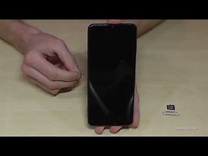 Samsung Galaxy A04s: How to insert the microSD card. Installation of the micro SD