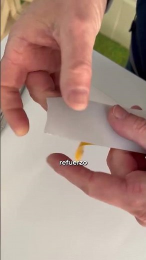 Cómo reforzar una lona con cinta adhesiva de refuerzo #cintaadhesiva #refuerzos #lonas