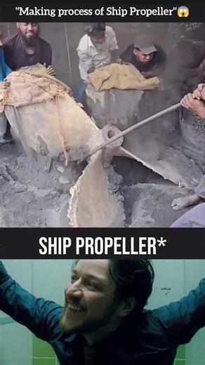 "Making process of Ship Propeller"😱 #caketraining
