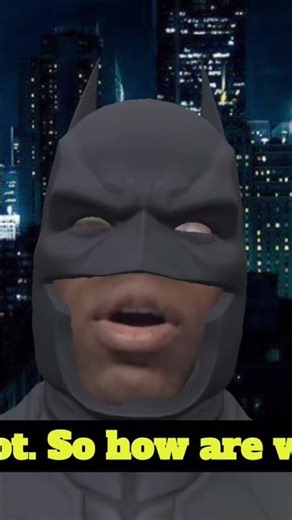 BATMAN GOES FOR A JOB INTERVIEW #shorts #batman #batmanarkhamknight