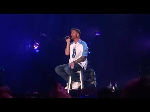 Brett Young sings "Mercy" live at CMA Fest