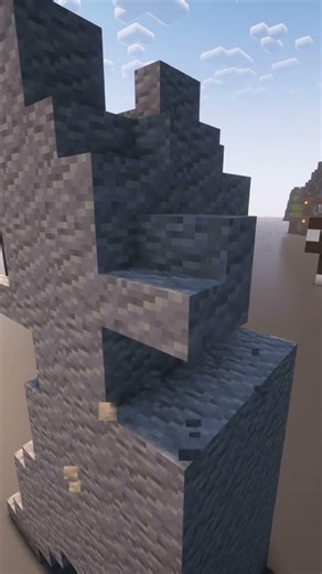 Minecraft Cat Statue easy build 😺🐈 #minecraft #builds #minecrafttutorial