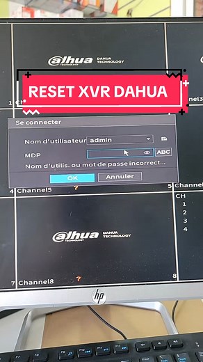 Reset XVR Dahua: Surveillance Camera Footage