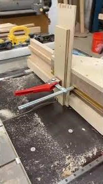 Finger Joint Jig - automated workshop