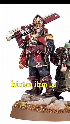 Endlich eine Mini für Ciaphas Cain!
