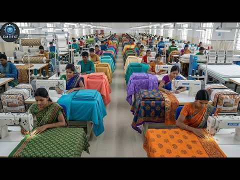 From Raw Cotton to Bed Sheets | Inside a Modern Indian Bedding Factory
