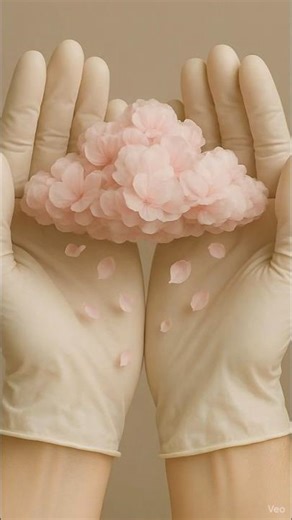 Cracking Open a Flower Petal Cloud… Stunning Bloom Inside! 🌸☁️ #ai #asmr #viral #short
