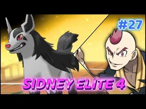 Pokemon Omega Ruby Part 27 | Defeat SIDNEY Elite 4