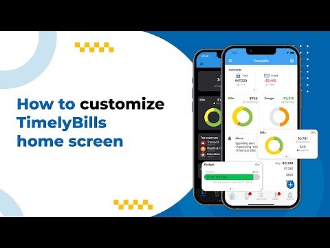 Quick Guide To Using TimelyBills | All In One Money Manager