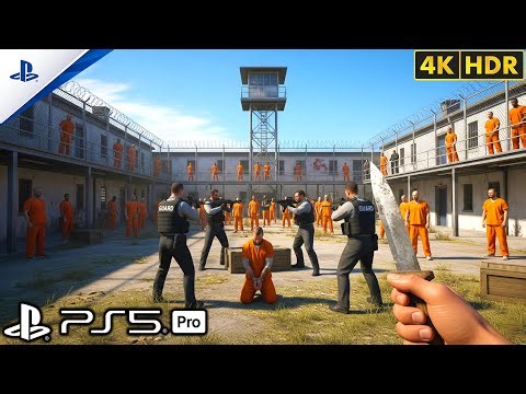 (PS5) Escape The Prison | Ultra Realistic Immersive Graphics Gameplay [4K 60FPS] Call Of Duty