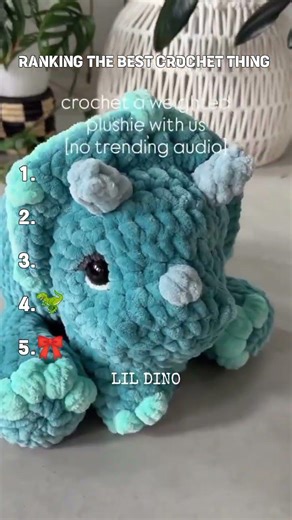 Ranking the best crochet thing 🧶