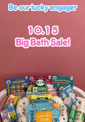 Big Bath Sale Extended - Shop Tiny Buds Baby Products