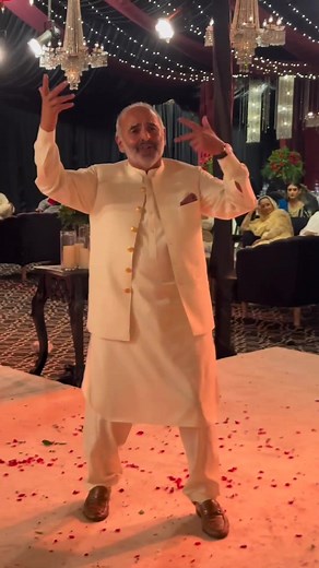 Vibrant Groom & Family Dance at Pakistani Wedding