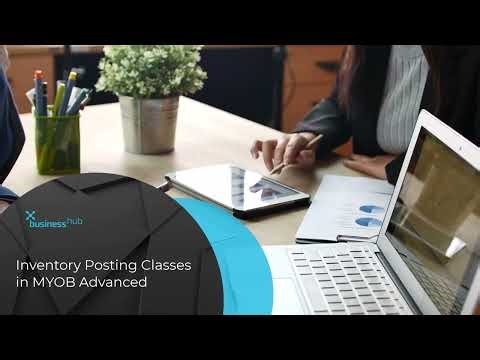 Learn MYOB Acumatica Inventory: Posting Classes | Lesson 2