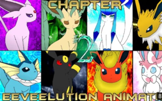 动画短片(𝗖𝗵𝗮𝗽𝘁𝗲𝗿 𝟮)Colored Eeveelution animation-𝐈𝐧𝐡𝐞𝐫𝐢𝐭 𝐝𝐢𝐬𝐠𝐫𝐚