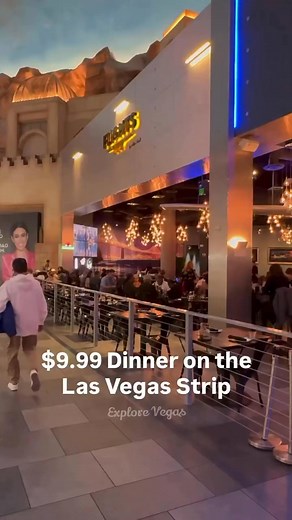 $9.99 dinner on the Las Vegas strip at Flights! | Explore Vegas