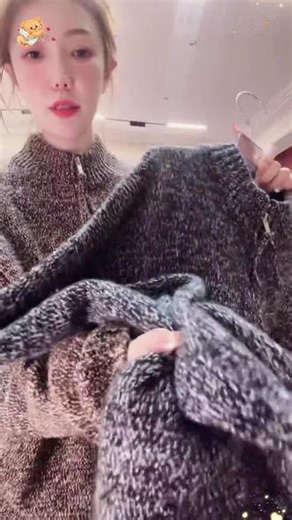 #今天穿什么衣服 DEDM•STUDIO/秋冬百搭保暖长袖套头花纱100%羊毛毛衣2512ZZS/9156#洋气减龄 #遮肉显瘦 #高级感穿搭 #百搭上衣