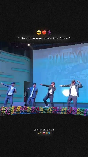 || He came and stole the show 😎💯 || It's giving main character || College Performance ||
