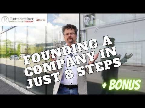 Here's what you need to do to establish a Austrian GmbH Your own company Step by step instructions