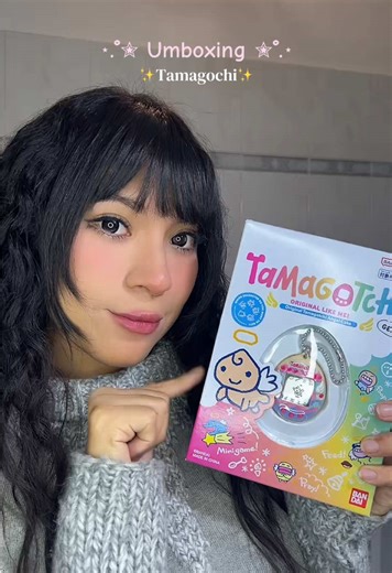 El mejor regalo 🤭 #bandaijapan #bandaijapantamagotchi #tamagotchi #otaku #otakugirl